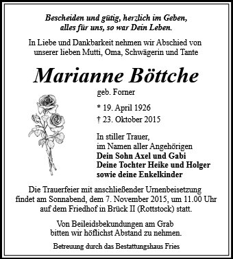 Marianne Böttche