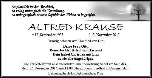 Alfred Krause