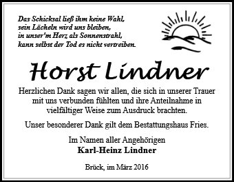 Horst Lindner