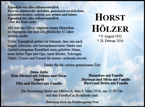 Horst Hölzer