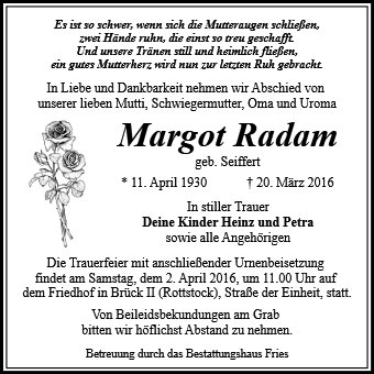 Margot Radam