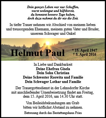 Helmut Paul