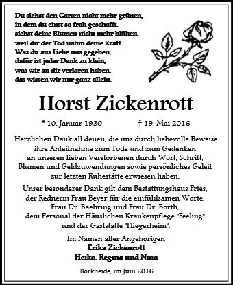 Horst Zickenrott