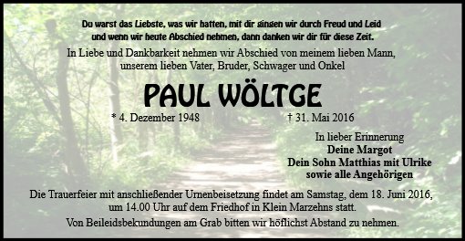 Paul Wöltge