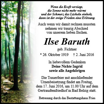 Ilse Baruth