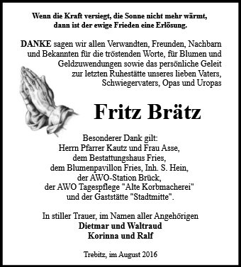 Fritz Brätz