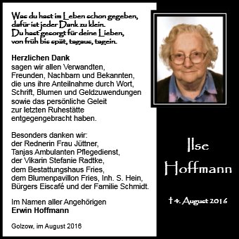 Ilse Hoffmann