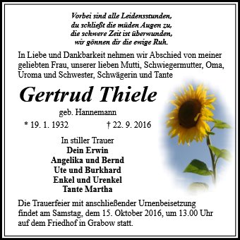 Gertrud Thiele