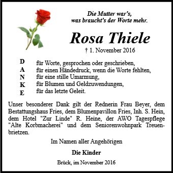 Rosa Thiele