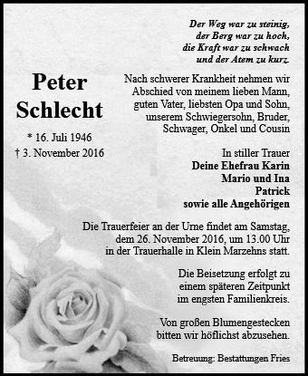 Peter Schlecht