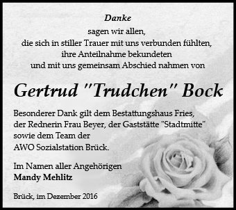 Gertrud Bock