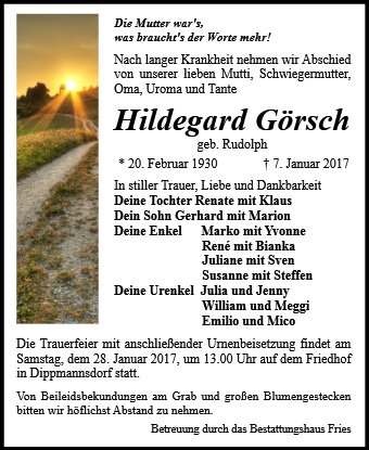 Hildegard Görsch