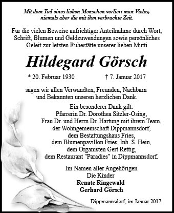 Hildegard Görsch