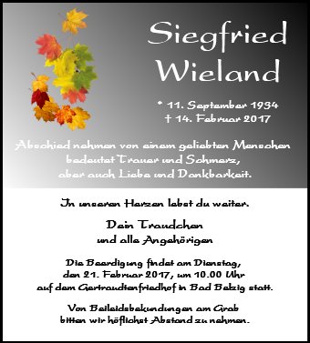 Siegfried Wieland