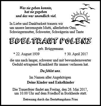 Edeltraut Polenz