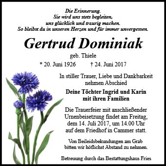 Gertrud Dominiak