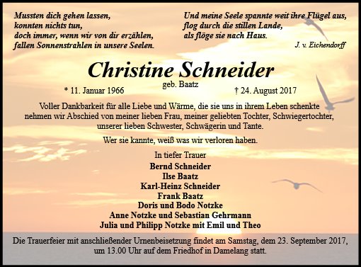 Christine Schneider