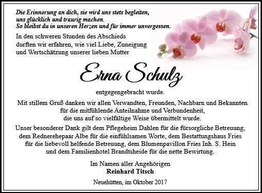 Erna Schulz