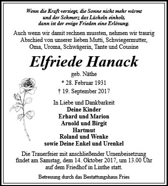 Elfriede Hanack