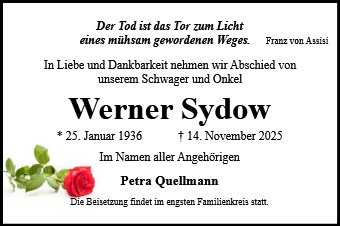 Werner Sydow