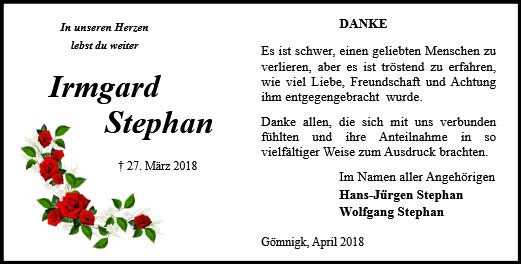 Irmgard Stephan