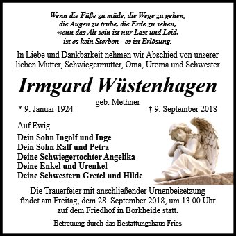 Irmgard Wüstenhagen