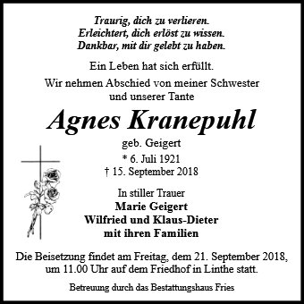 Agnes Kranepuhl