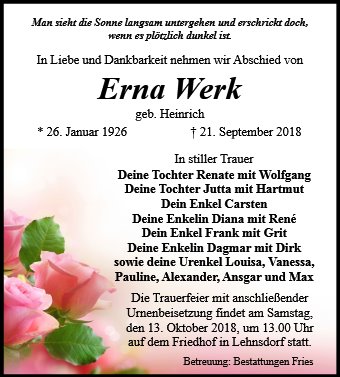 Erna Werk