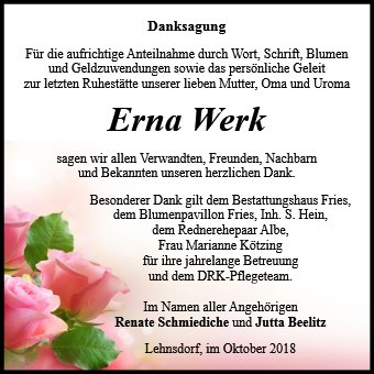 Erna Werk