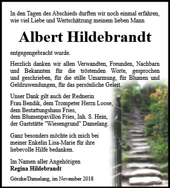 Albert Hildebrandt