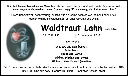 Waldtraut Lahn