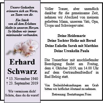 Erhard Schwarz