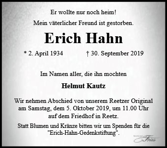 Erich Hahn