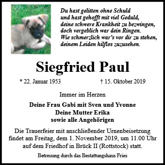 Siegfried Paul