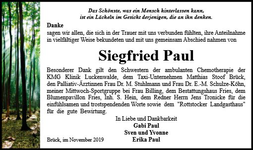 Siegfried Paul