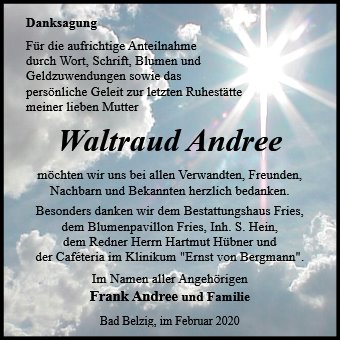 Waltraud Andree