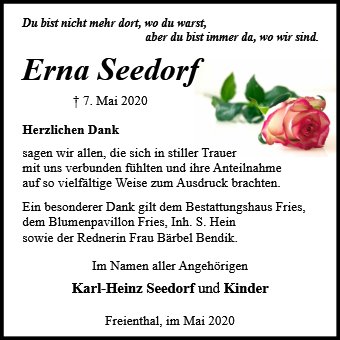 Erna Seedorf