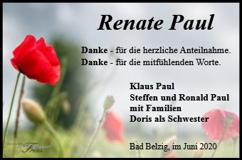 Renate Paul