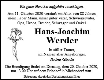 Hans-Joachim Werder