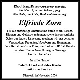 Elfriede Zorn