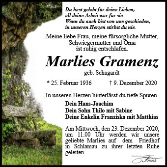 Marlies Gramenz