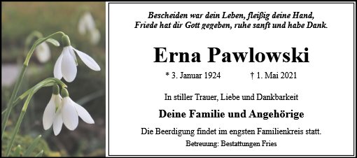 Erna Pawlowski