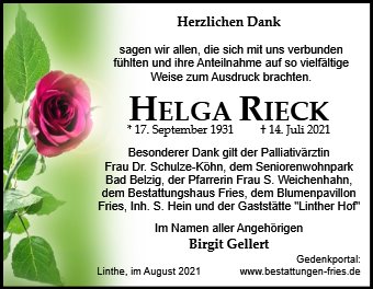 Helga Rieck