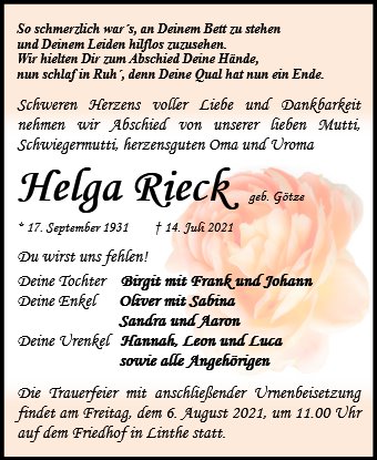 Helga Rieck