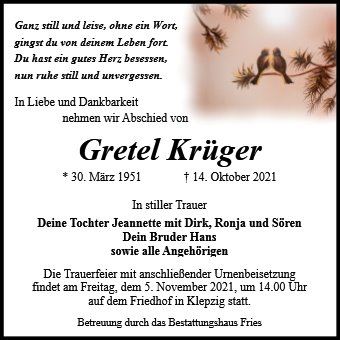 Gretel Krüger