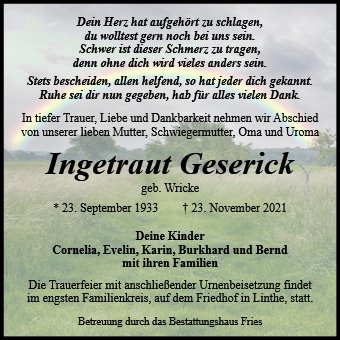 Ingetraut Geserick