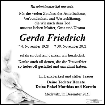 Gerda Friedrich