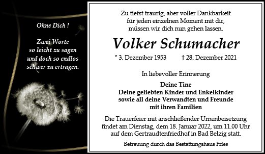 Volker Schumacher