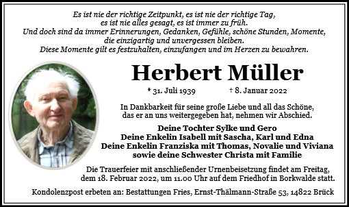 Herbert Müller