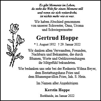 Gertrud Hoppe